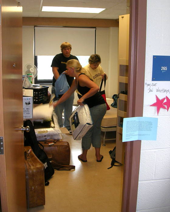 iandormroom1 Putting stuff away